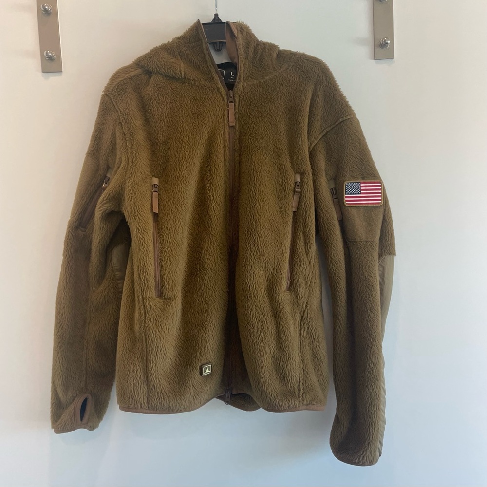 Polartec large fleece jacket